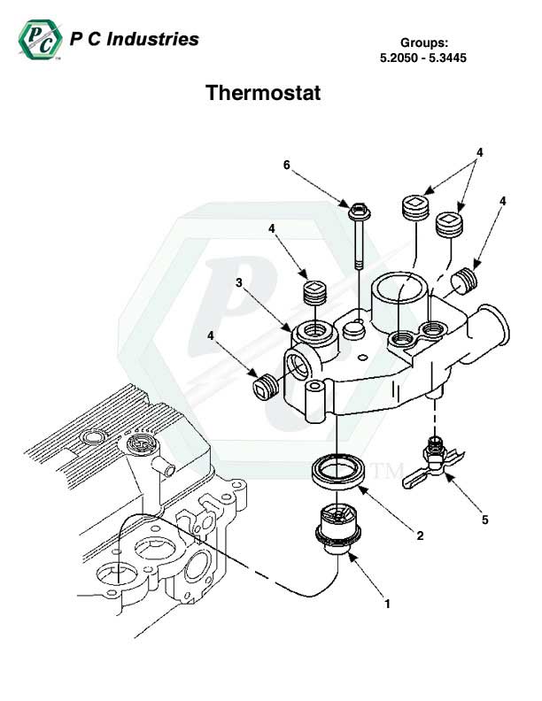 Thermostat Series 60 Detroit Diesel Engines Catalog Page 227